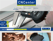 Tablet Screenshot of cncenter.fi